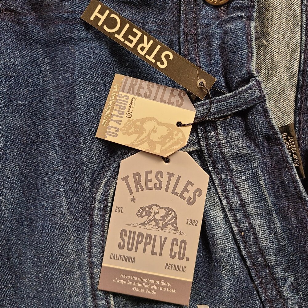 Trestles Supply Co Stretch Pants Women's 32 - Picture 7 of 9